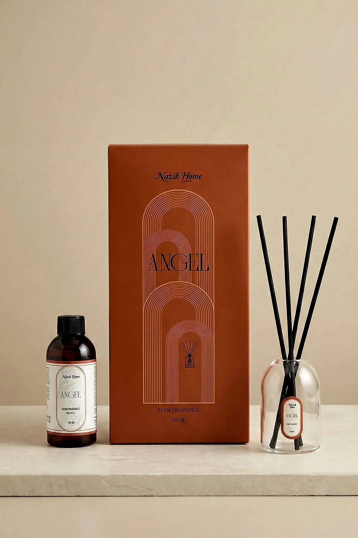 150 ML Fiber Çubuklu Oda Kokusu