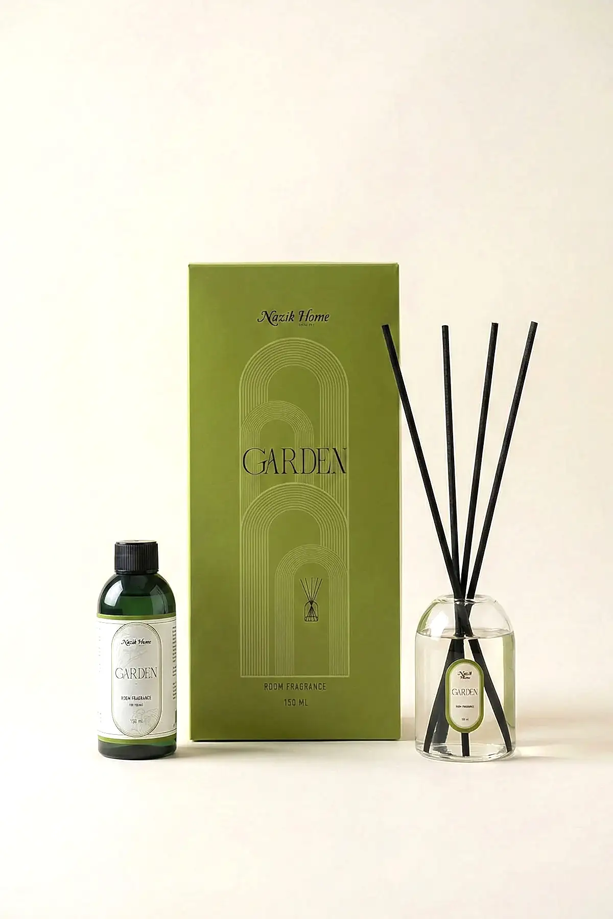 150 ML Fiber Çubuklu Oda Kokusu