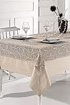 Glory Leke Tutmaz Dertsiz Masa Örtüsü (160 x 260 cm) - Nazik Home - Yuvama Değer!